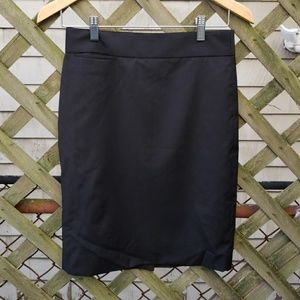 J Crew black pencil skirt